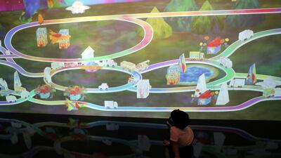 The future park at the summer camp. Chris Whiteoak / The National