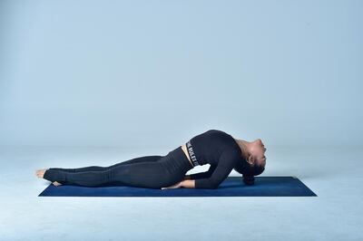 The fish pose gives you a shot of energy. Photo courtesy Nerry Toledo