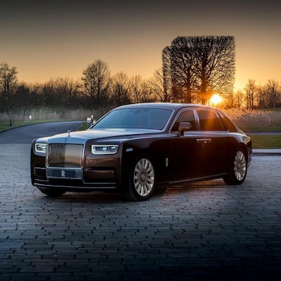 The Phantom, now in its eighth generation, is the second best-selling car in the region. Photo courtesy Rolls-Royce Motor Cars