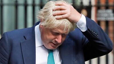 FILE -Ex-Foreign Secretary Boris Johnson (AP Photo/Frank Augstein, File)