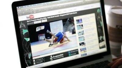 YouTube gets 120 million views daily from the Mena region. Jason Alden / Bloomberg News