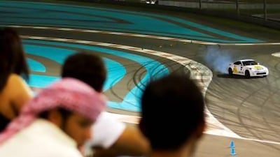 The first of seven rounds of Drift UAE will be held at Yas Marina Circuit on Saturday. Christopher Pike / The National