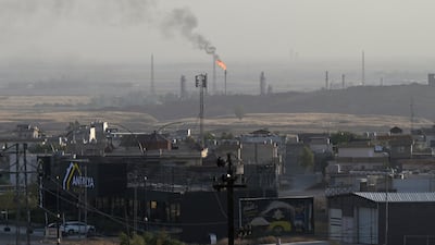 Kirkuk, Iraq. The natural gas supplies from Dana Gas and Crescent Petroleum will flow to Kirkuk's Taza power station. EPA
