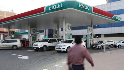 Enoc is both a refiner and retailer in the energy sector. Sarah Dea / The National