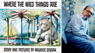 Maurice Sendak's celebrated children's book 'Where the Wild Things Are' started life as a book about wild horses, before Sendak admitted he didn't know how to draw the animals. Photo: HarperCollins; Getty Images