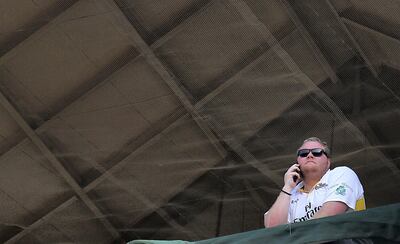 Dubai Hurricanes coach Mike Wernham wants to expand the game in the UAE. Satish Kumar for The National