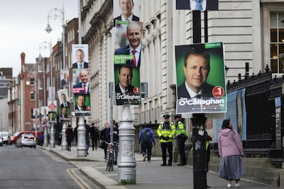Ireland on Friday entered the final day of campaigning before this weekend's election, as polls predicted a historic three-way fight for control of the next government. AP