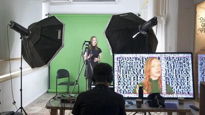 Blake Shaw's live broadcast at Al Hoash in Jerusalem