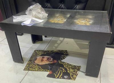 The 'Friends Ward' at Damascus Hospital was evacuated hurriedly as rebels moved in on the Syrian capital. Nada Homsi / The National