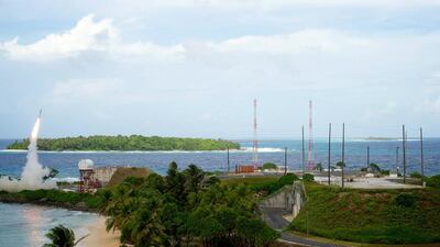 In 2012 the UAE ordered 48 Thaad missiles, parts, training and logistical support for an estimated cost of $1.135 billion. DoD / MIssile Defense Agency / Andrew Hall / AFP