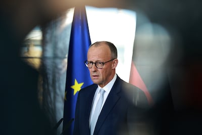 German Chancellor Friedrich Merz does nto want Nato to split over Hormuz.