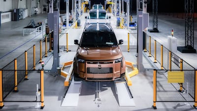 All vehicles produced at the facility will carry the Made in the Emirates mark. Supplied Image