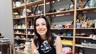 Yadawei Ceramic Studio owner Ream Saksouk. Photo: Ream Saksouk