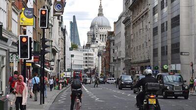Fleet Street was for decades the home of Britain's biggest newspapers. Carl Court / Getty Images