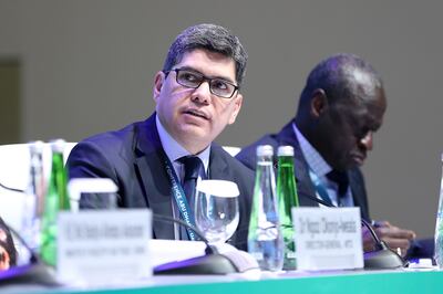 The growth of digitally delivered services is a glimmer of hope against a backdrop of decelerating global trade, said Pablo Saavedra of the World Bank. Pawan Singh / The National