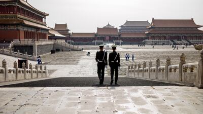 The Forbidden City in Beijing. AFP
