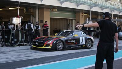 The Black Falcons will look for a third successive win at the 24 Hours of Dubai next month, as well. Delores Johnson / The National