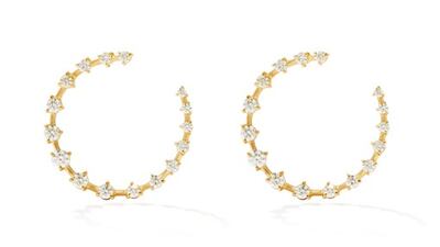 Diamond hoops, Dh30,232, Jade Trau, MatchesFashion. Photo: MatchesFashion