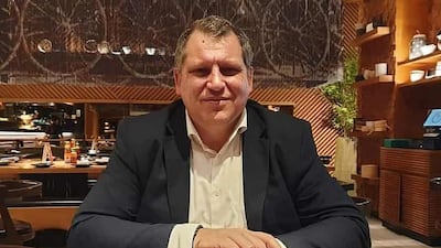 Robert Pether has been detained in Baghdad since early April. Pether family