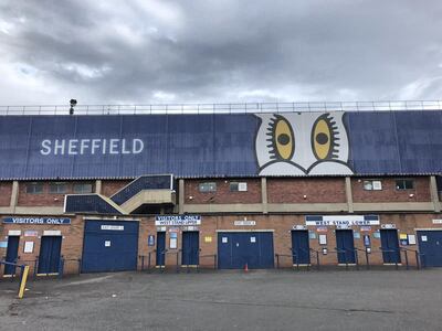 Sheffield Wednesday are nicknamed the Owls. Andy Mitten for The National
