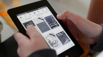 Readers can access 6 million ebooks and electronic resources in more than 10 languages for free through Sharjah Public Libraries' online resource. EPA