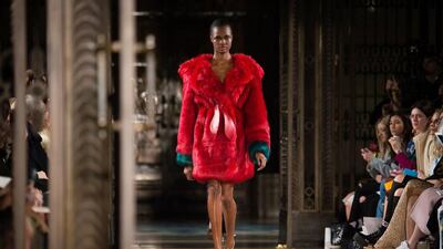 The German fashion label Felder Felder. Leon Neal / AFP