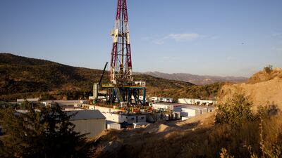Drilling in Iraq’s semi-autonomous Kurdish region. Baghdad and Kurdistan have failed to agree on how to resume oil exports but could do so soon. Photo: Taqa