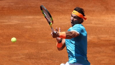 Rafael Nadal was far too strong for Jeremy Chardy in the Italian Open second round. Reuters