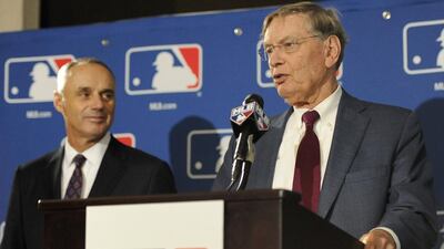 Rob Manfred will have plenty of issues to address when he takes over in January for out-going MLB commissioner Bud Selig. Steve Ruark / AP Photo