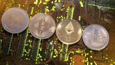 Ether and Litecoin were both up more than 8.5 per cent and Bitcoin, the biggest by market value, rose 5.4 per cent. REUTERS