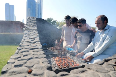 Al Heritage Park, Al Firdous Street / Corniche Road East. Chris Whiteoak / The National