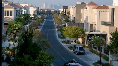 Dubai Hills Estate is one of the city's many close-knit residential communities. Ahmed Ramzan for The National