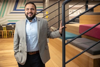 Siddiq Farid, chief executive and founder of property crowdfunding platform SmartCrowd, says their investor base ranges from career newcomers to high-net-worth individuals. Photo: Antonie Robertson / The National