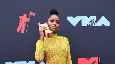 Keke Palmer arrives at the MTV Video Music Awards on Monday, August 26. AFP