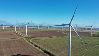 Little Cheyne Court Wind Farm, near Lydd, Kent. The UK's renewable energy sector is facing a perfect storm this year, experts have warned. PA
