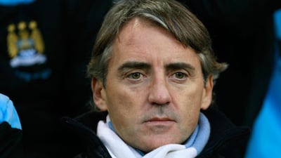 Roberto Mancini, the Manchester City manager, can expect mind games from rivals United.