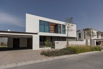 Angela McKillop's home is in Tilal Al Furjan, Jebel Ali. Antonie Robertson / The National
