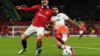 Bruno Fernandes 7 - Kept his place in the side and hit splendid balls all evening. Clashed early with Emerson, overhit a shot from the right at the start of the second half. Volleyed over on 70 and then another fine delivery was headed in by Aguerd for the equaliser. PA