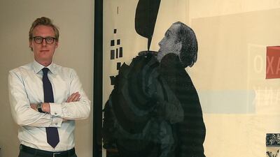 Jakob Thomsen is the chief executive at Saxo Bank. Jeffrey E Biteng / The National