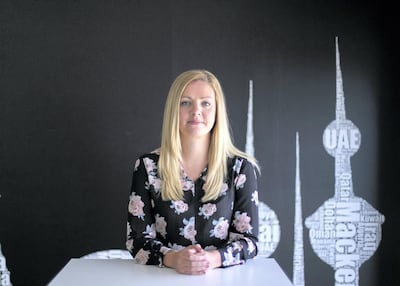 Amy Beere, who works at Mackenzie Jones, is planning to travel to Sri Lanka. Reem Mohammed / The National