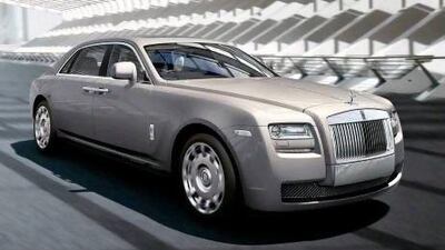 The Rolls-Royce Ghost Extended Wheelbase.