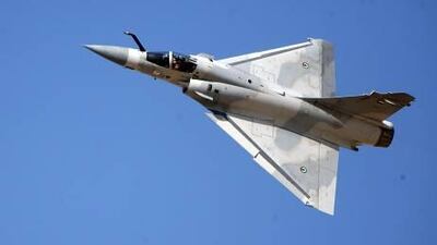 A photograph of a UAE Air Force Dassault Mirage 2000 at the Al Ain Airshow earlier this year. A UAE pilot died last night when his aircraft, believed to be a Mirage 2000, crashed on a routine training flight.