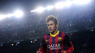 Athlete No 3: Neymar, Barcelona / Brazil. David Ramos / Getty Images
