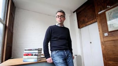 "That hidden world of stolen, corrupted, misappropriated money... it's fascinating," says Chris Morgan Jones. Stephen Lock for The National