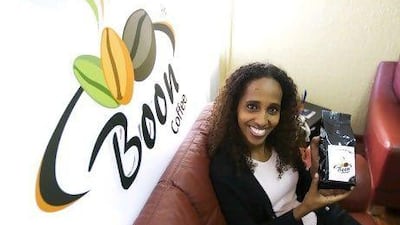The Ethiopian entrepreneur Orit Mohammed is a distributor of fair trade and organic Arabica beans from her home country. Sarah Dea / The National