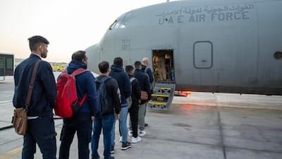 A fourth batch of UAE medical volunteers will treat injured Palestinians at the field hospital in Gaza. Photo: Wam