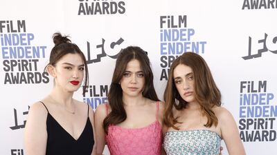 From left: Emma Seligman, Molly Gordon, and Rachel Sennott.