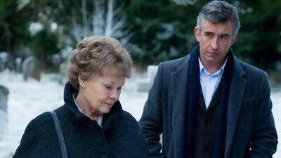 A scene from Philomena, starring Judi Dench, left, and Steve Coogan. Courtesy Pathe Productions