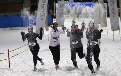 Ski Dubai has a ladies' day offer. EPA