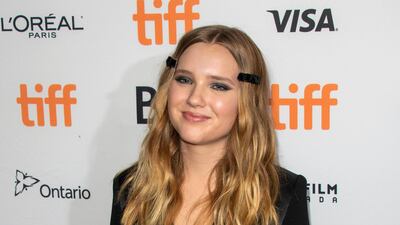 Pearl Amanda Dickson arrives for the premiere of 'Lucy In The Sky' during the Toronto International Film Festival on September 11, 2019. EPA
